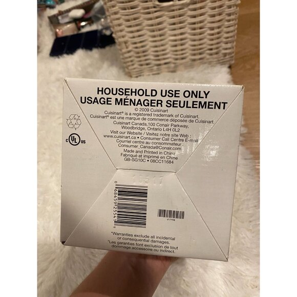 Cuisinart Spice and Nut Grinder SG-10 Electric Brushed Stainless Series | New - Picture 5 of 6